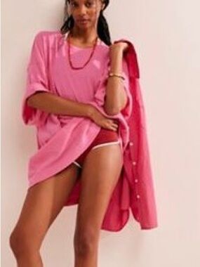 Free People Extreme Tee Mini Dress